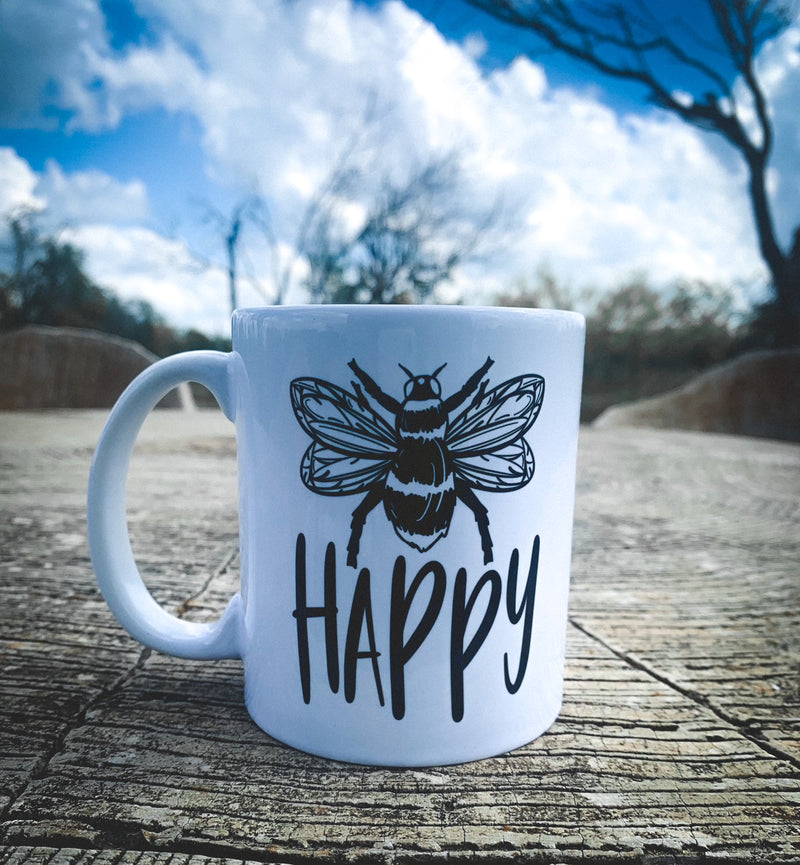 Bee Happy - Coffee Mug