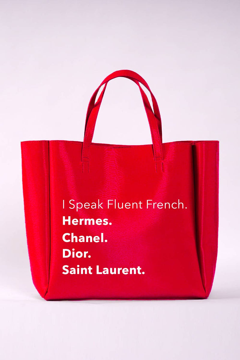 Fluent French Oversized Tote