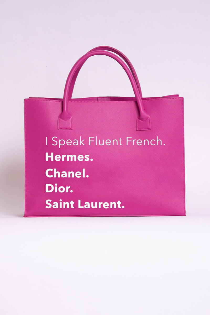 Fluent French Tote