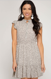 Love Me Printed Smock Dress