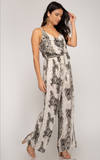 Work It Snake Skin Printed Jumpsuit